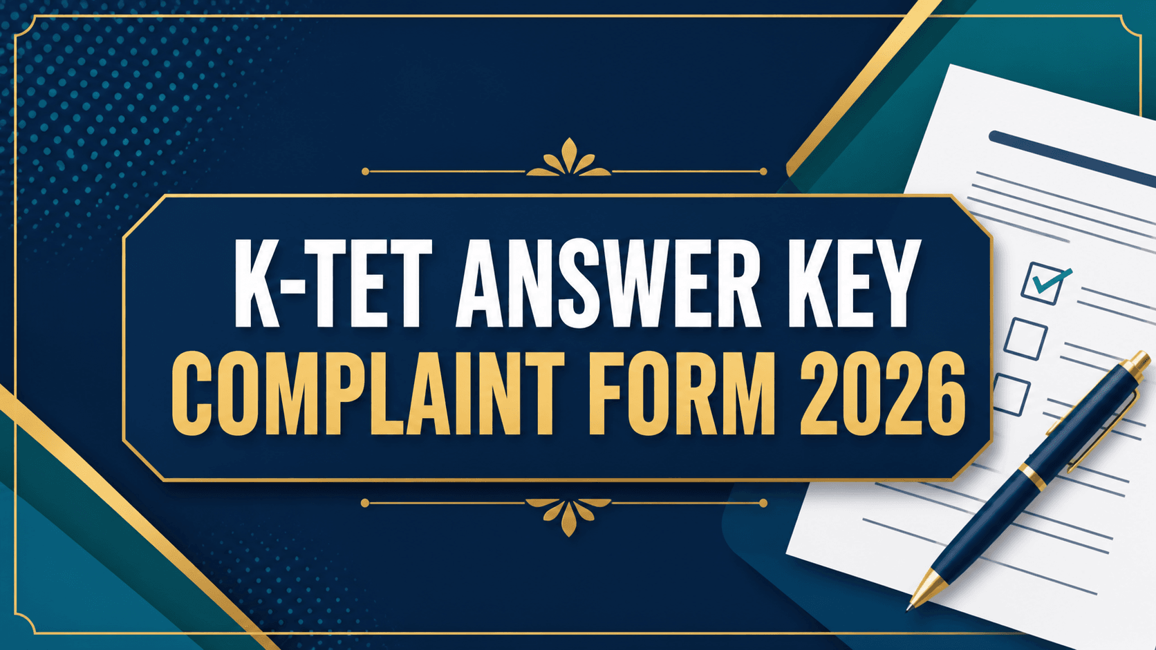 K-TET Answer Key Complaint Form 2026 | Malayalam Guide