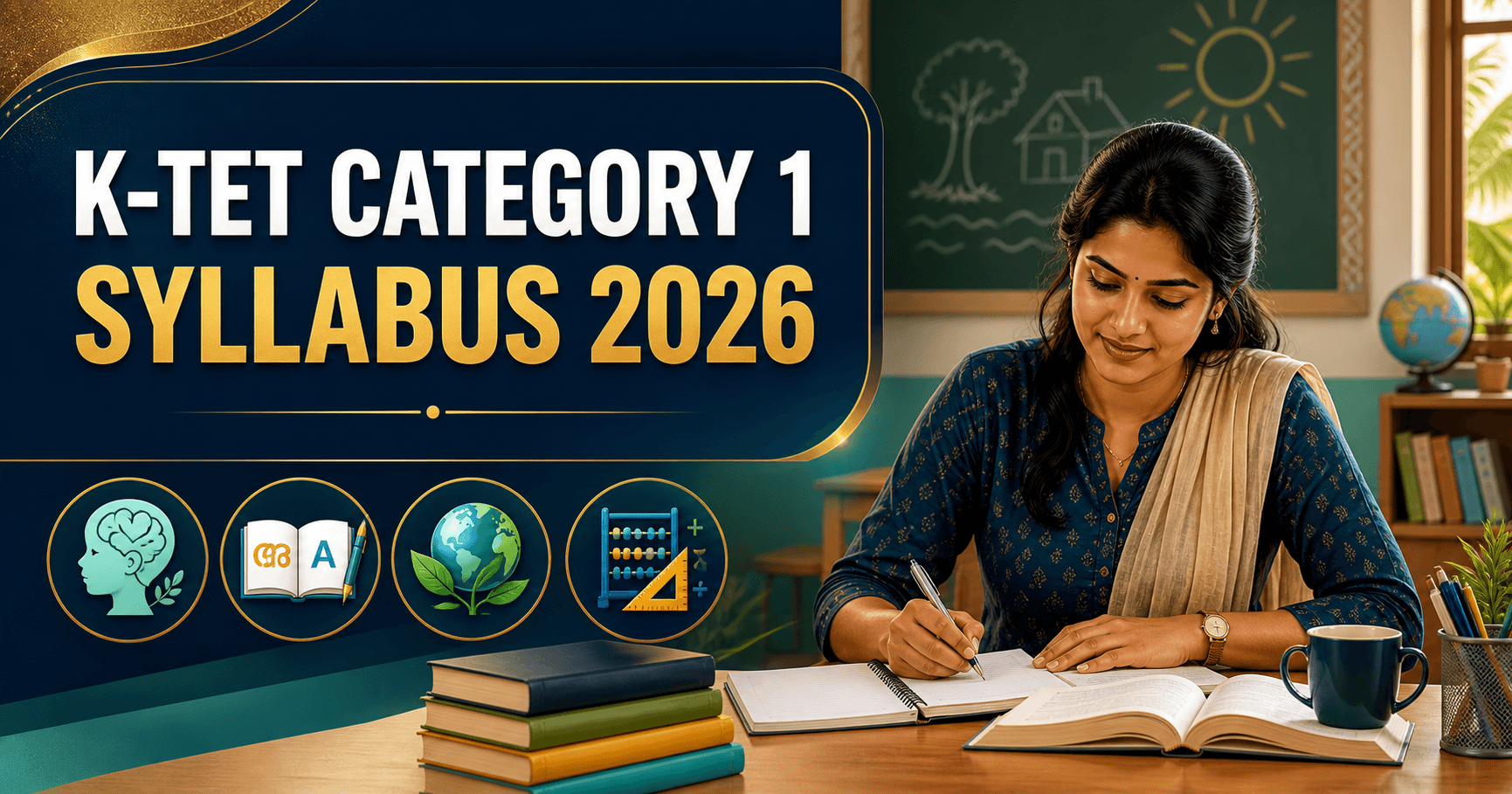 K-TET Category 1 Syllabus 2026 | Malayalam Guide
