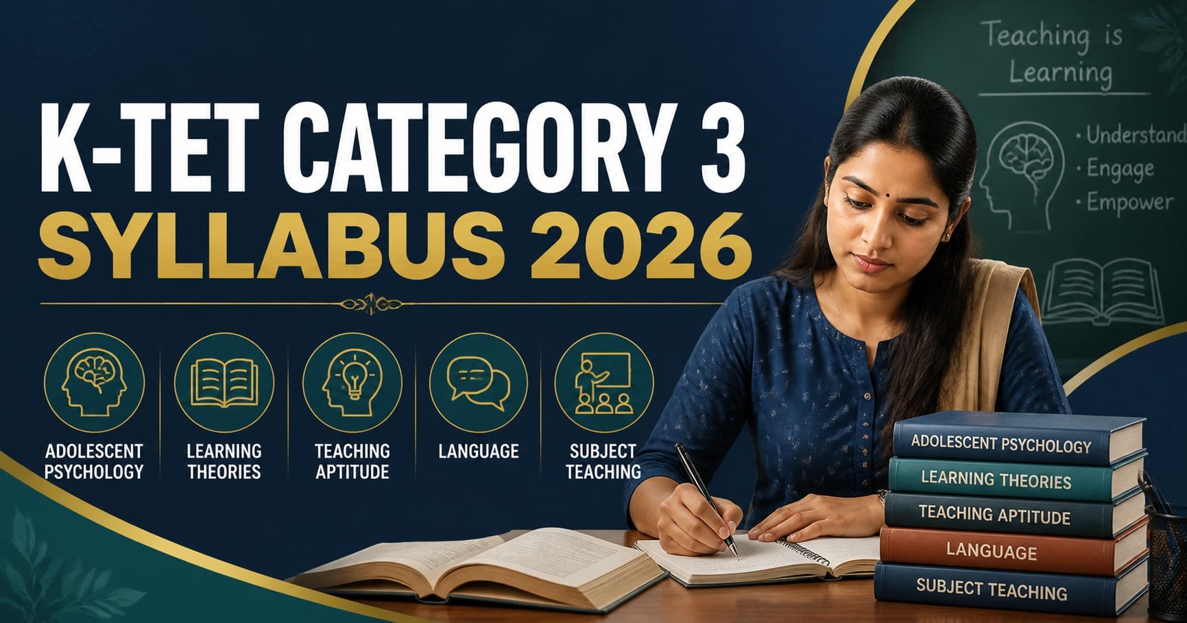 K-TET Category 3 Syllabus 2026 | Malayalam Guide